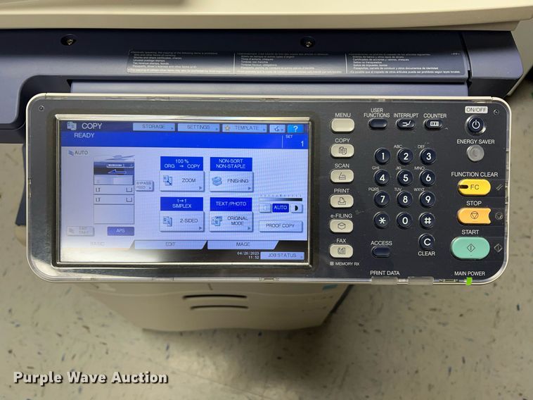 image for item MY9772 Toshiba E-Studio 357  copier