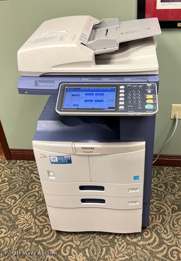 image for item MY9773 Toshiba E-Studio 357  copier
