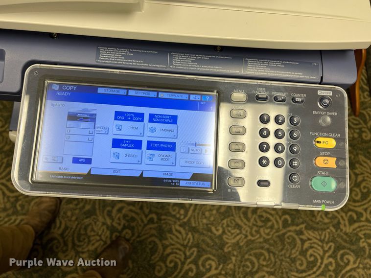 image for item MY9773 Toshiba E-Studio 357  copier