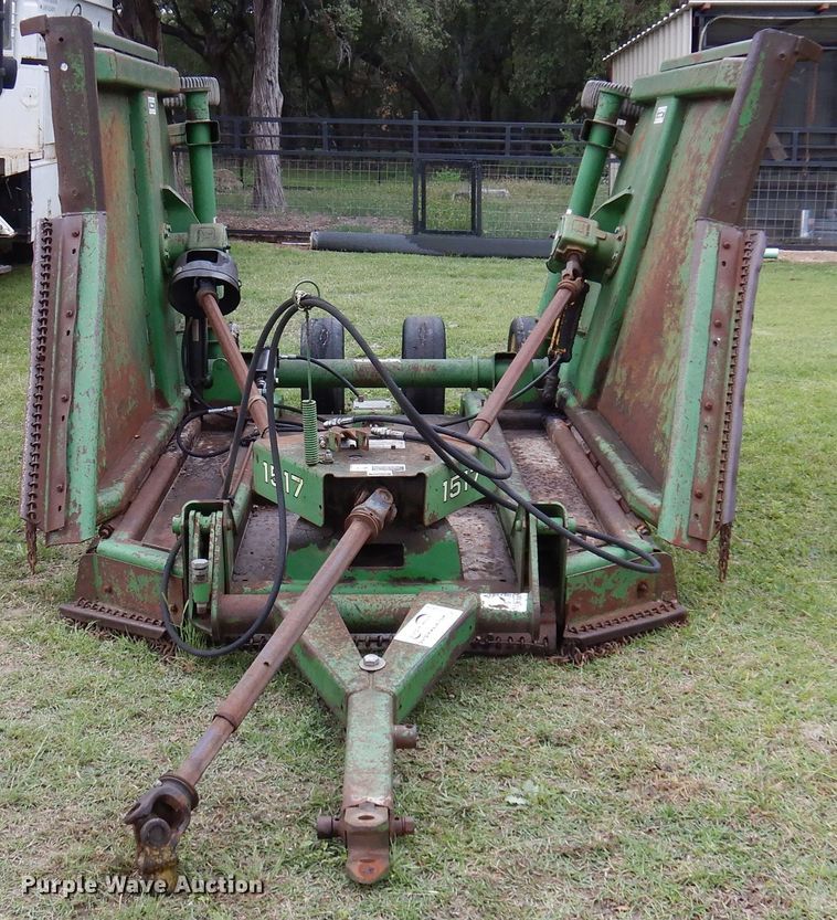 image for item DJ0828 John Deere 1517  batwing rotary mower