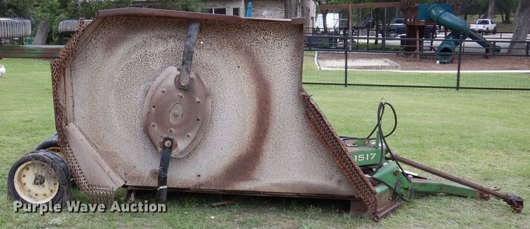 image for item DJ0828 John Deere 1517  batwing rotary mower