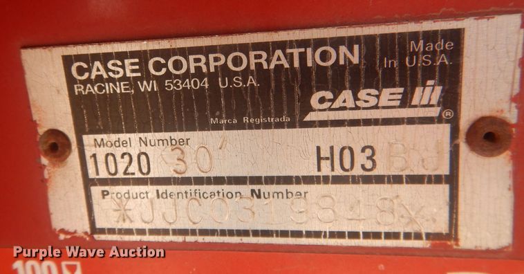 image for item DJ7024 Case IH 1020  flex head