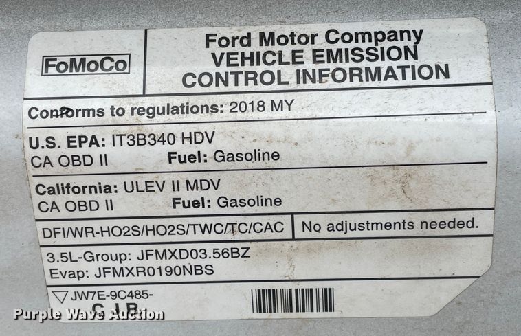 image for item DN4591 2018 Ford Transit  van