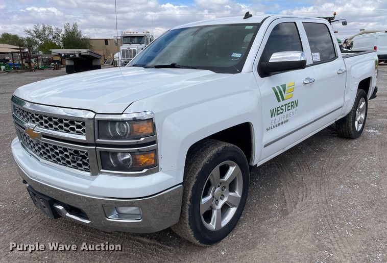 image for item DN4594 2014 Chevrolet Silverado 1500  Crew Cab pickup truck