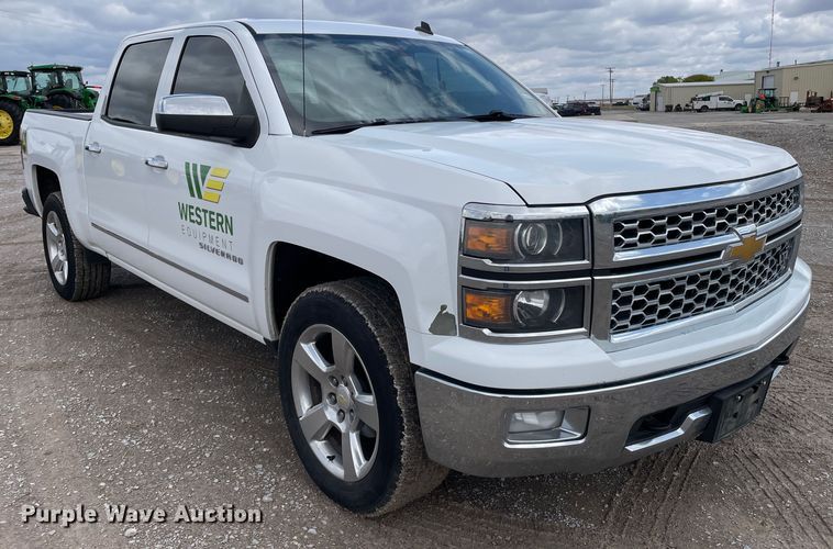 image for item DN4594 2014 Chevrolet Silverado 1500  Crew Cab pickup truck