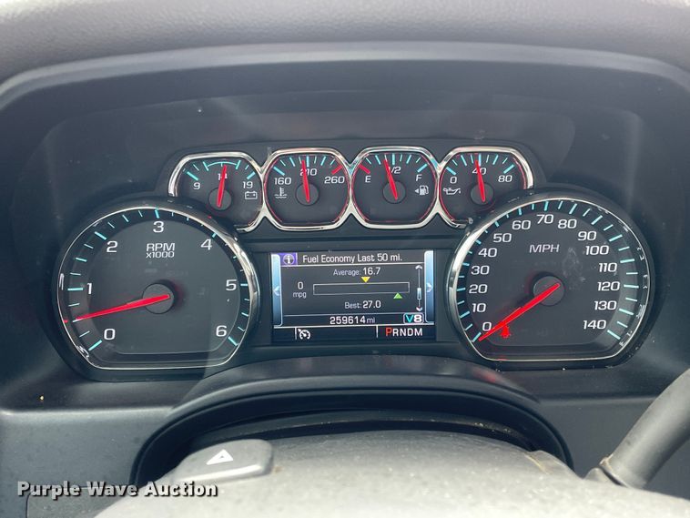 image for item DN4594 2014 Chevrolet Silverado 1500  Crew Cab pickup truck