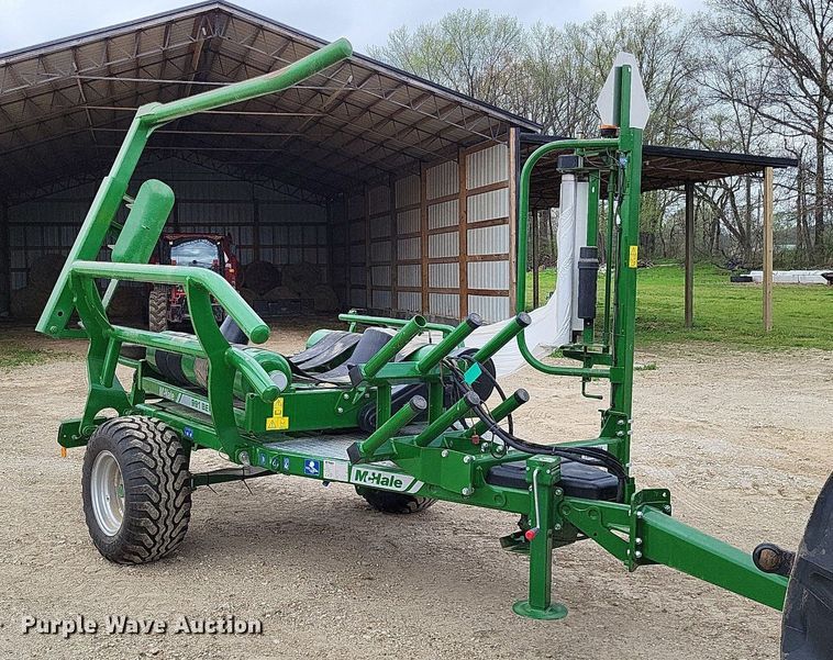 image for item DO3638 2021 McHale 991 BER  bale wrapper