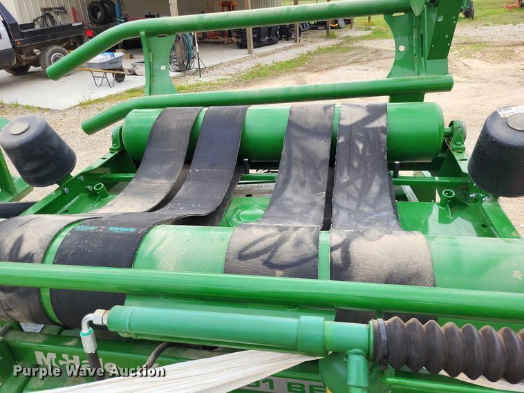 image for item DO3638 2021 McHale 991 BER  bale wrapper