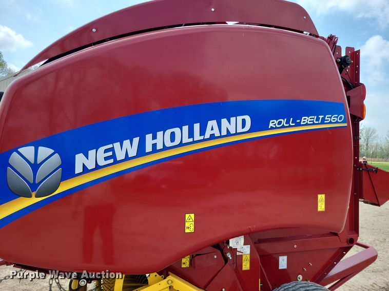 image for item DO3639 2020 New Holland Roll-Belt 560  round baler