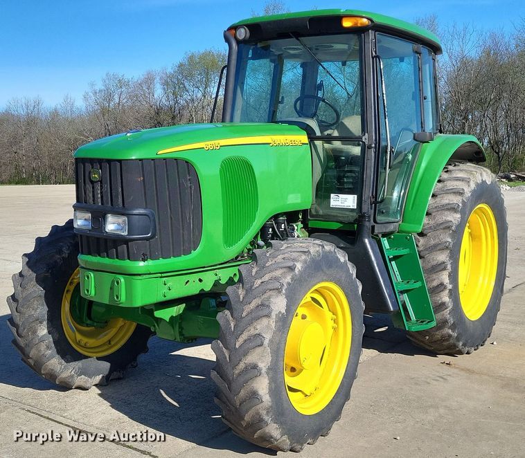 image for item DO3646 2006 John Deere 6615  MFWD tractor