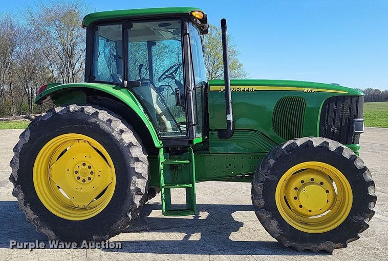 image for item DO3646 2006 John Deere 6615  MFWD tractor