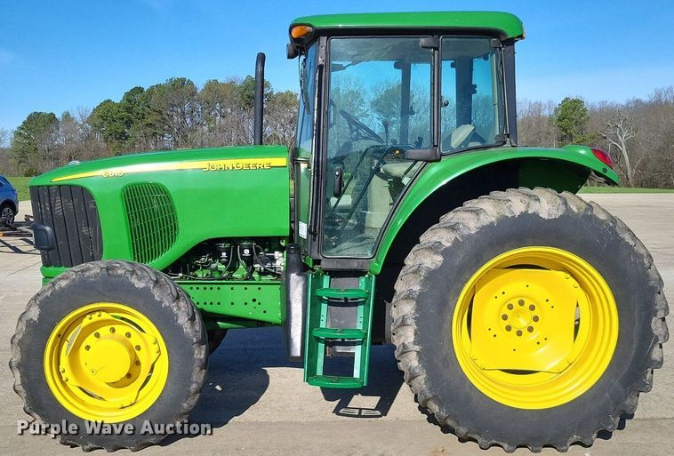 image for item DO3646 2006 John Deere 6615  MFWD tractor