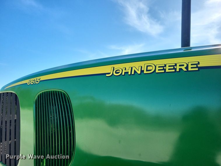 image for item DO3646 2006 John Deere 6615  MFWD tractor