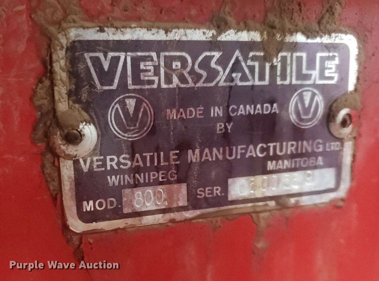 image for item DQ0362 Versatile 800  4WD tractor