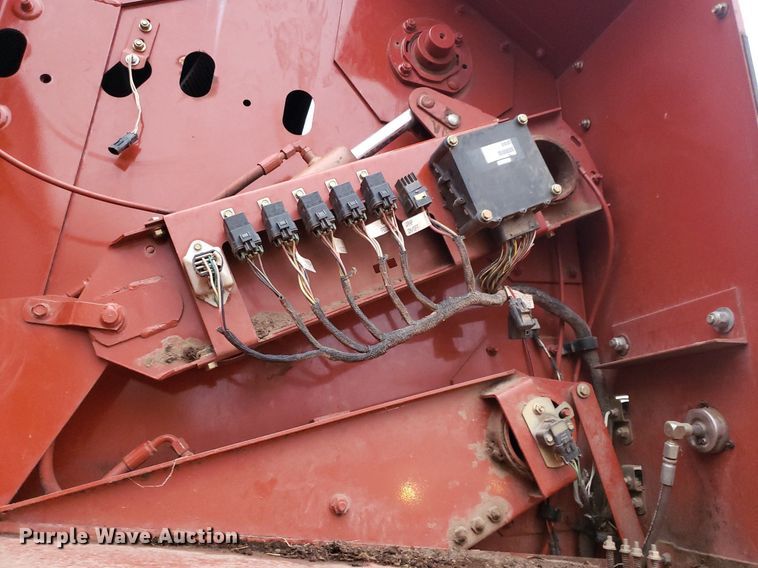 image for item DQ0378 2008 Massey Ferguson 2756A  round baler