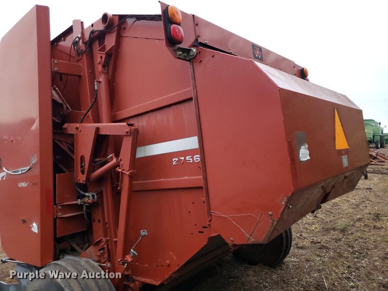image for item DQ0378 2008 Massey Ferguson 2756A  round baler