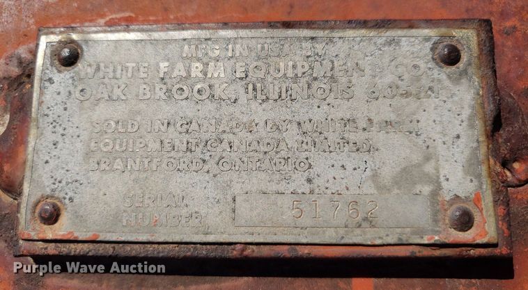 image for item DQ0524 White Farm Equipment 508  four bottom plow