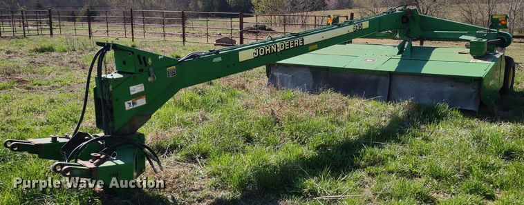 image for item DQ1672 2000 John Deere 945  swather / windrower