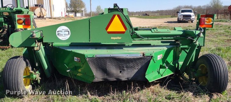 image for item DQ1672 2000 John Deere 945  swather / windrower