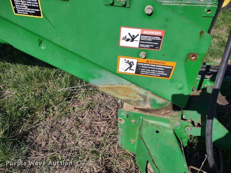 image for item DQ1672 2000 John Deere 945  swather / windrower