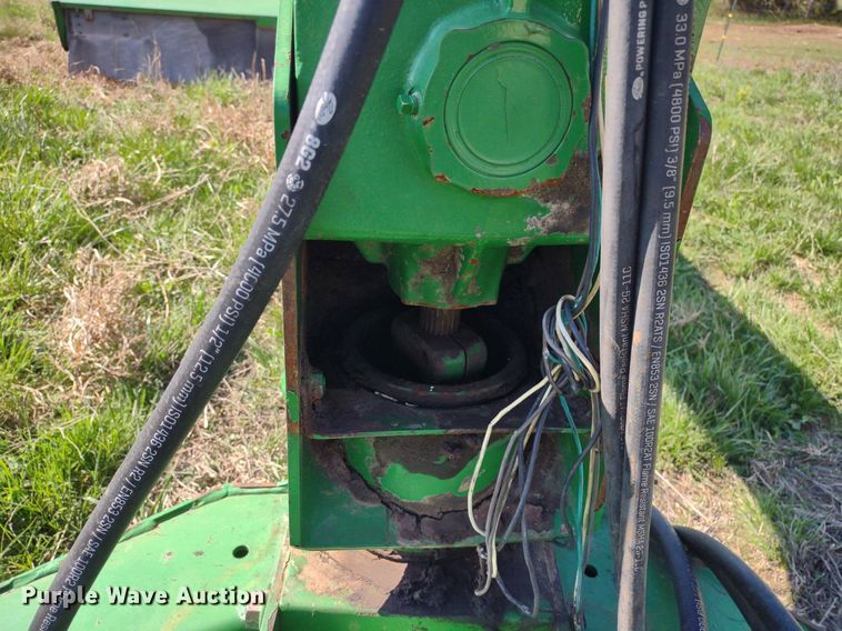 image for item DQ1672 2000 John Deere 945  swather / windrower