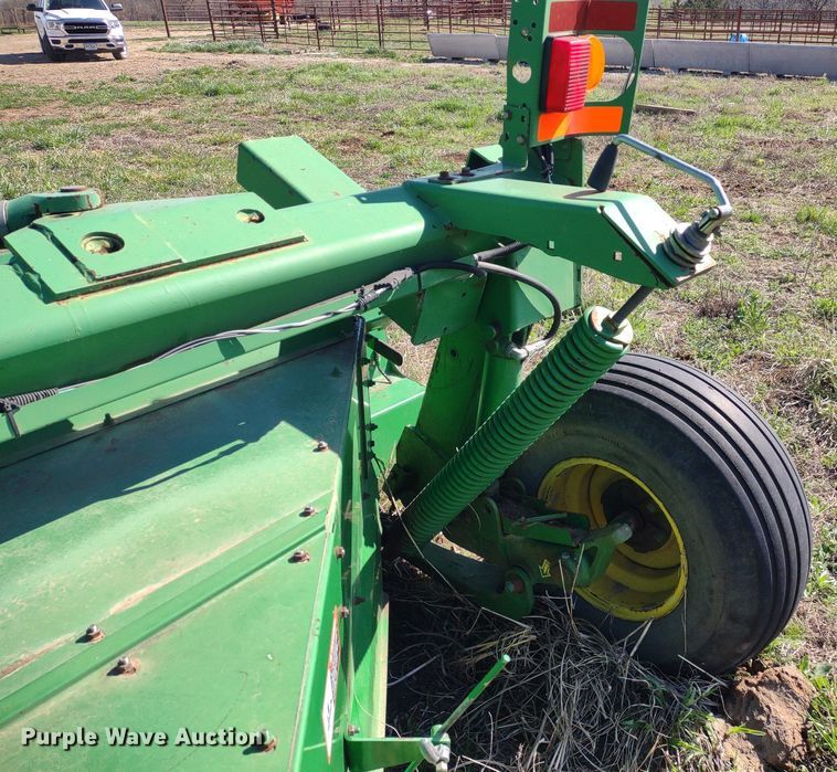 image for item DQ1672 2000 John Deere 945  swather / windrower