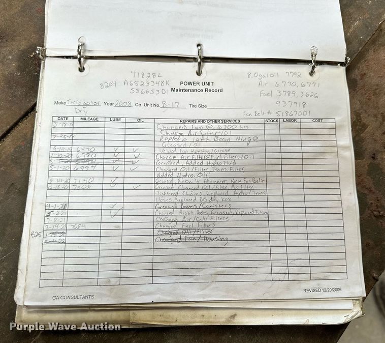 image for item DQ8719 Ag-Chem TerraGator 8204  applicator