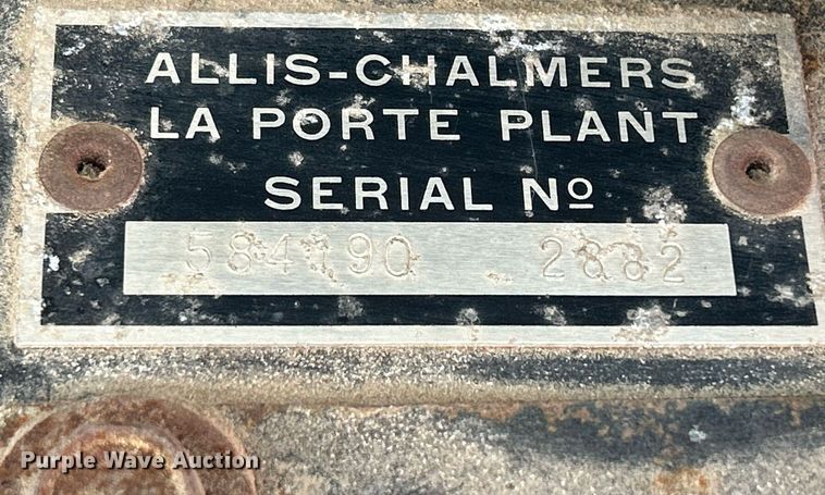 image for item DR4578 Allis-Chalmers AC7000  tractor