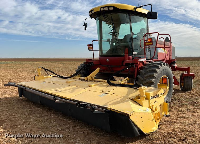 image for item DR5562 2008 New Holland H8080  swather / windrower