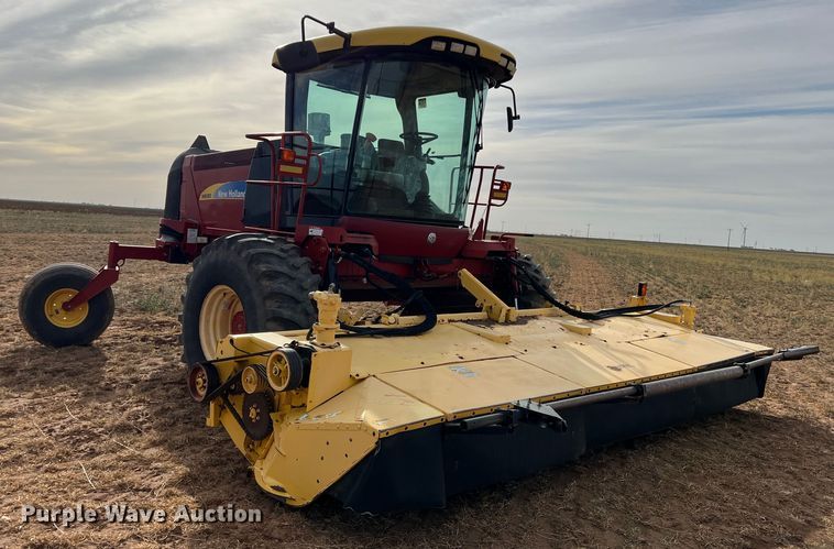 image for item DR5562 2008 New Holland H8080  swather / windrower