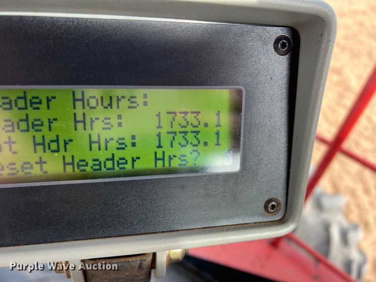 image for item DR5562 2008 New Holland H8080  swather / windrower