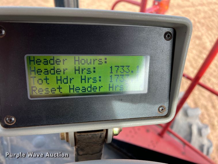 image for item DR5562 2008 New Holland H8080  swather / windrower