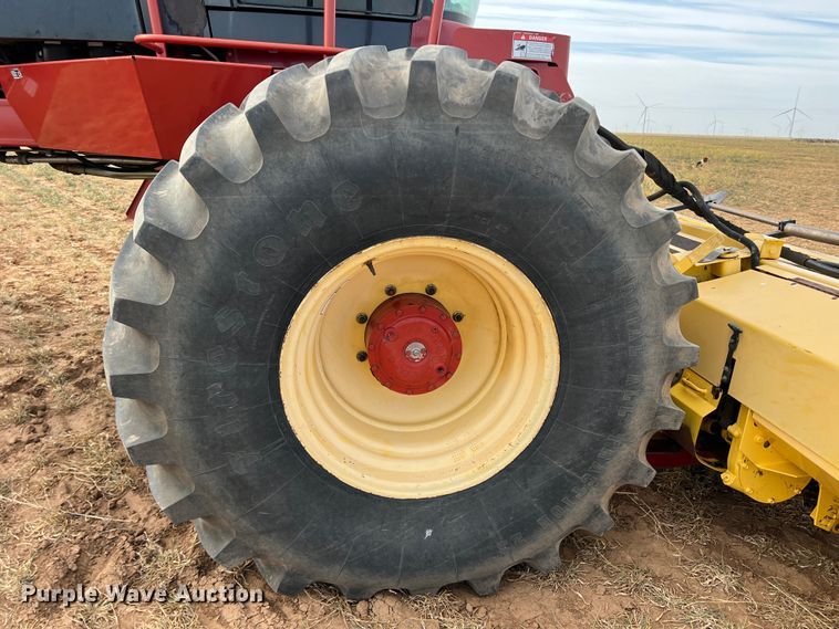 image for item DR5562 2008 New Holland H8080  swather / windrower