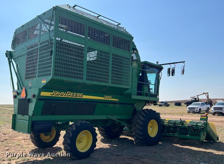 image for item DS2873 John Deere 7460  cotton stripper
