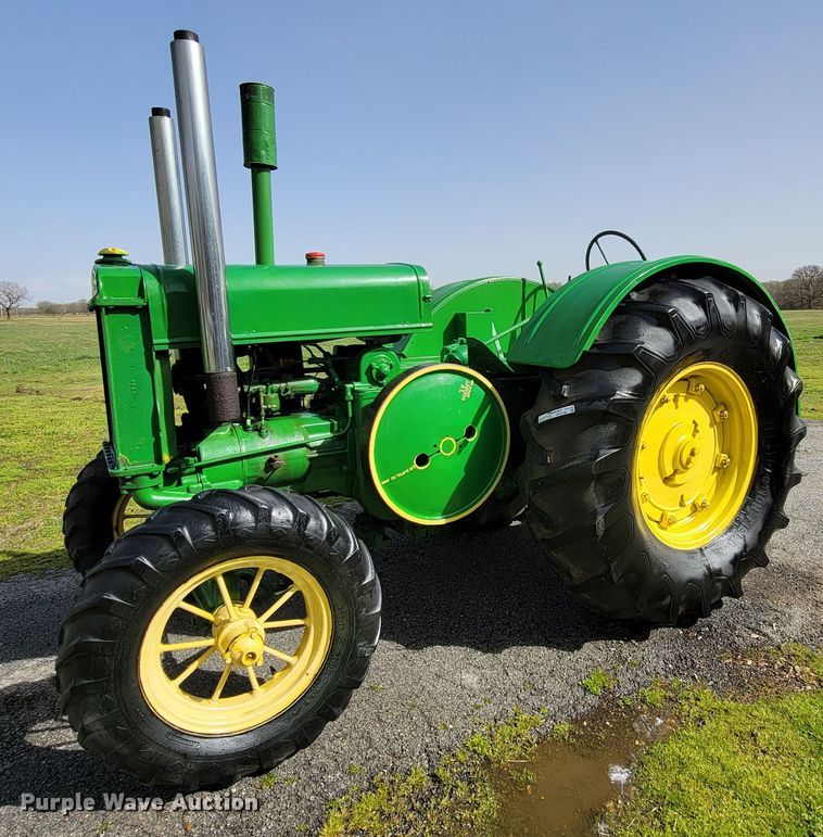 image for item HP9706 1938 John Deere D  tractor