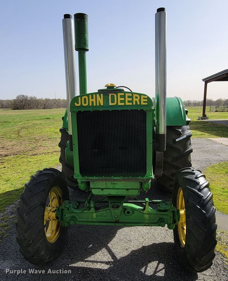 image for item HP9706 1938 John Deere D  tractor