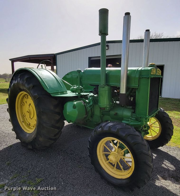 image for item HP9706 1938 John Deere D  tractor