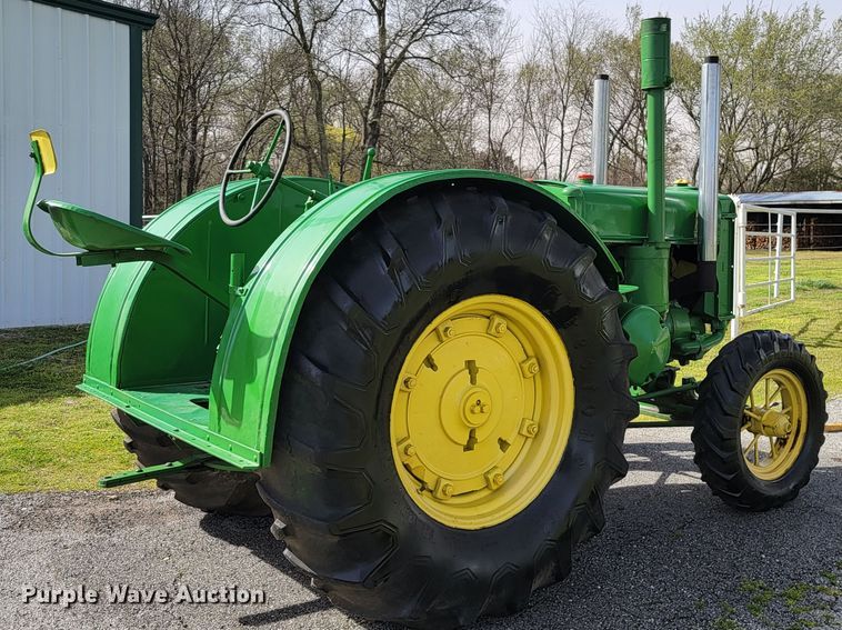 image for item HP9706 1938 John Deere D  tractor
