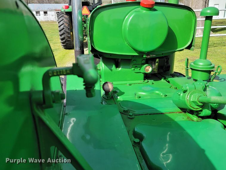image for item HP9706 1938 John Deere D  tractor