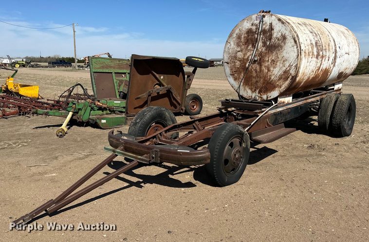 image for item KX9108 Shop built  tank trailer