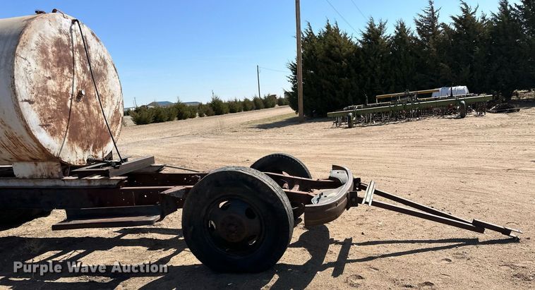 image for item KX9108 Shop built  tank trailer