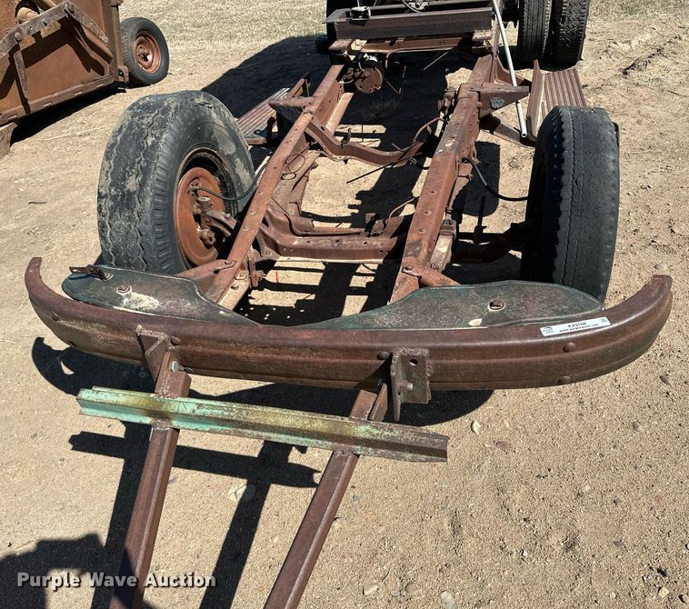 image for item KX9108 Shop built  tank trailer