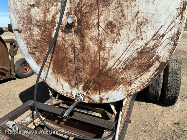 image for item KX9108 Shop built  tank trailer