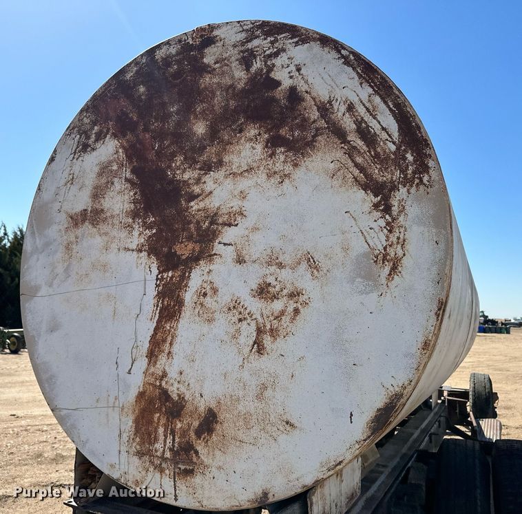 image for item KX9108 Shop built  tank trailer