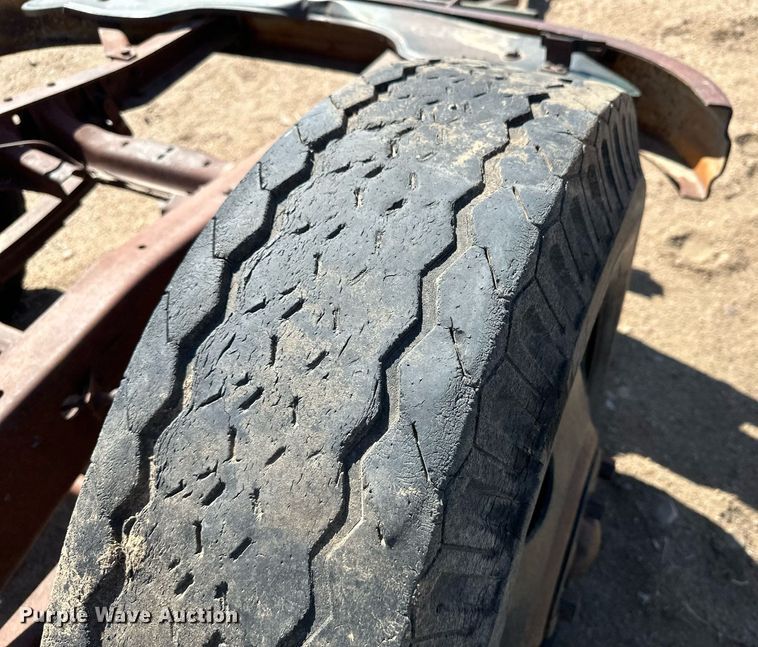 image for item KX9108 Shop built  tank trailer