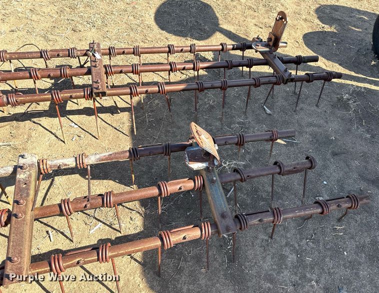 image for item KX9110 (8) spring tooth harrows sections