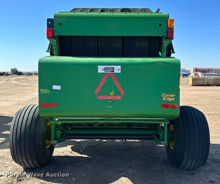 image for item KX9116 John Deere 568 Mega Wide Plus  round baler