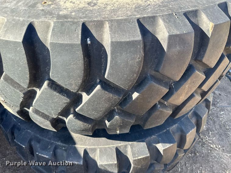 image for item KX9126 (6) 16.00R20 tires and wheels