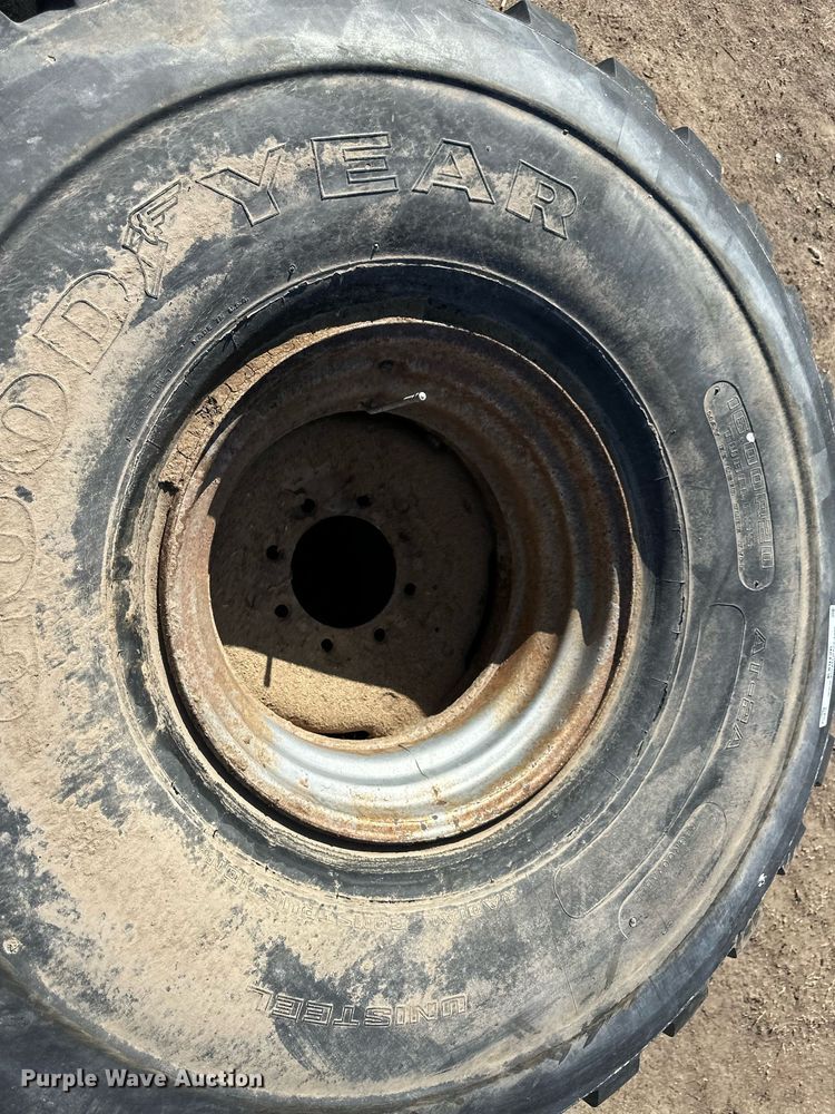 image for item KX9126 (6) 16.00R20 tires and wheels