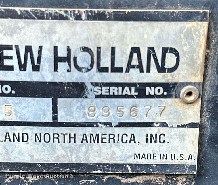 image for item KX9131 1996 New Holland LX865  skid steer loader